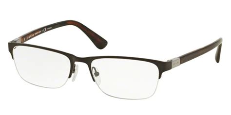 Prada PR 52SV 1AH1O1 Eyeglasses in Brown